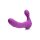 ROYAL REVOLVER Vibrating Silicone Strapless Strap On Purple