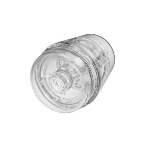 Doc Johnson MAINSQUEEZE Pop-Off Optix Crystal Masturbator