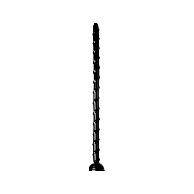 Hosed Swirl Hose Long Black 48,5 cm