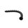 Hosed Swirl Hose Long Black 48,5 cm