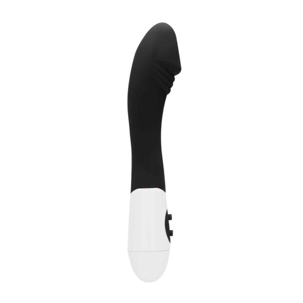 Ribbed Vibrator Black