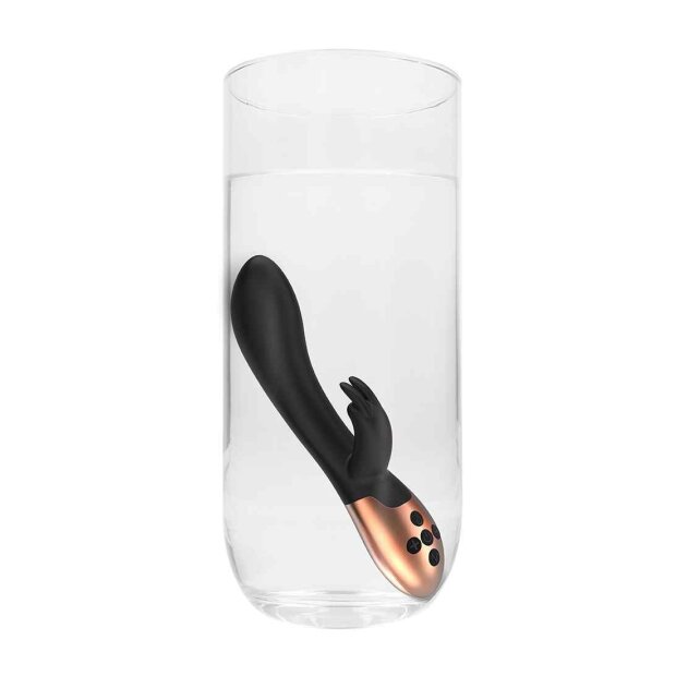 Heating Rabbit Vibrator Opulent Black