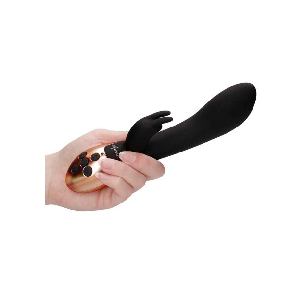 Heating Rabbit Vibrator Opulent Black