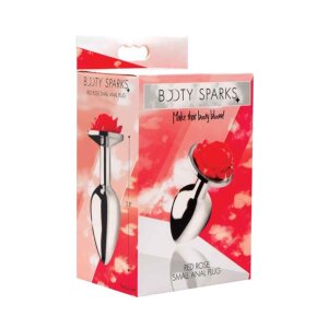 Red Rose Small Anal Plug