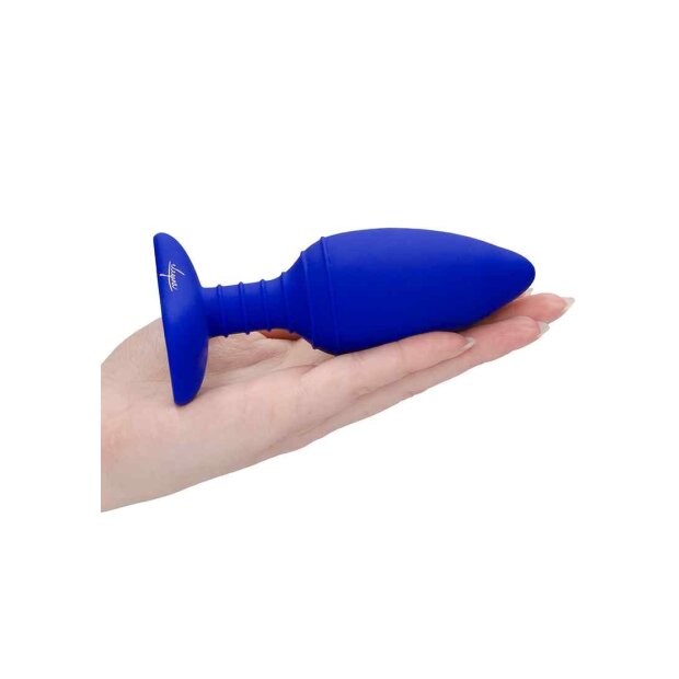 Heating Anal Butt Plug Glow Blue