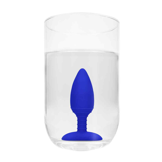 Heating Anal Butt Plug Glow Blue