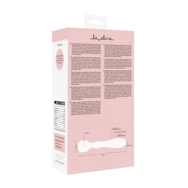 Loveline Massage Wand Jiggle Pink