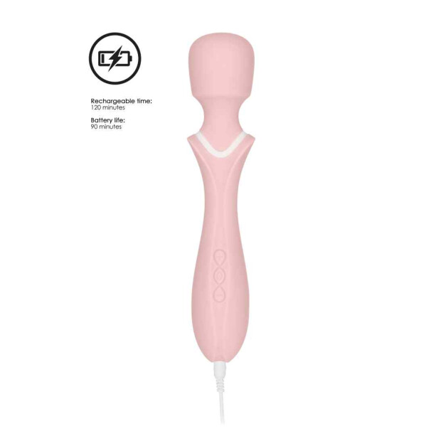 Loveline Massage Wand Jiggle Pink