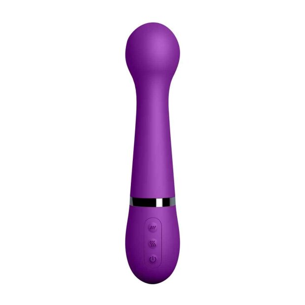 Shots Kegel Wand Vibrator Lila 12,5 cm ⌀ 4 cm