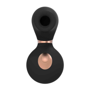 Shots Invincible Black Druckwellen Vibrator Schwarz