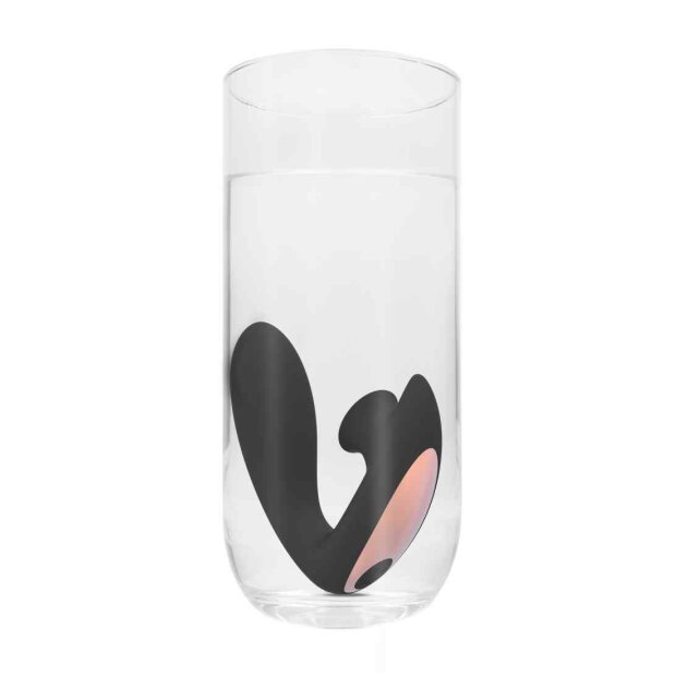 Shots Desirable Dual Vibrator Schwarz 10 cm ⌀ 3,5 cm