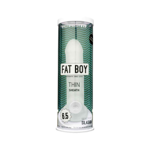Fat Boy Thin 6,5 Inch clear