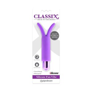 Pipedream Classix Silicone Fun Vibe Vibrator Lila