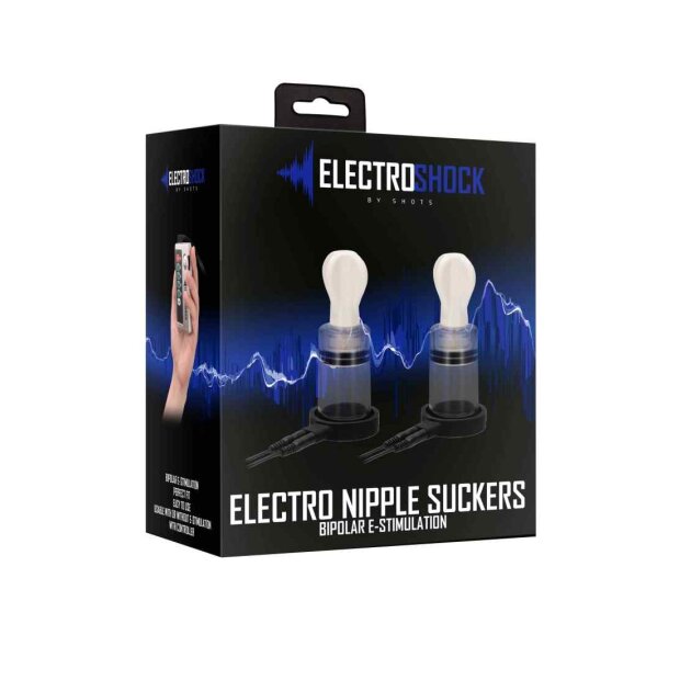 Electro Nipple Suckers Transparent