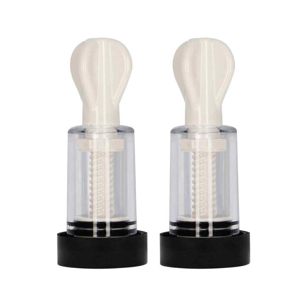 Electro Nipple Suckers Transparent