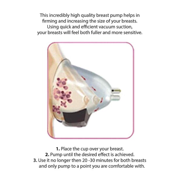 Breast Pump Set Medium Rose Gold