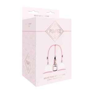 Shots Breast Pump Set Medium Rose Gold Brustpumpe Rosa 12...