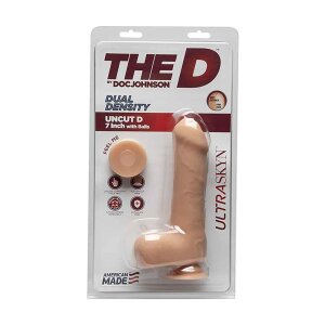 Uncut D 7 Inch with Balls ULTRASKYNÂ Vanilla