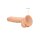 RealRock Silicone Dildo With Balls Beige 23 cm