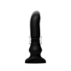 Thunder Plugs Silicone Vibrating Thrusting Plug...