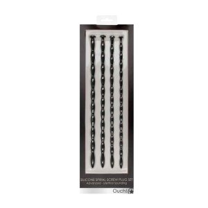 Silicone Spiral Screw Plug Set - Advanced Urethral Sounding