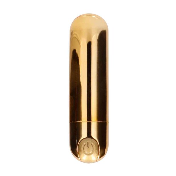 Be Good Tonight Rechargeable Bullet Mini Vibrator Gold 7,7 cm