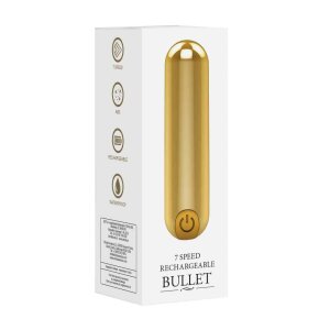 10 Speed Rechargeable Bullet - Gold
