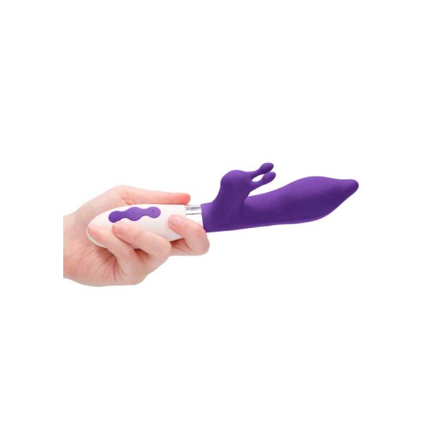 Luna Adonis Rechargeable Rabbit Vibrator Lila 22 cm ⌀ 3,5 cm