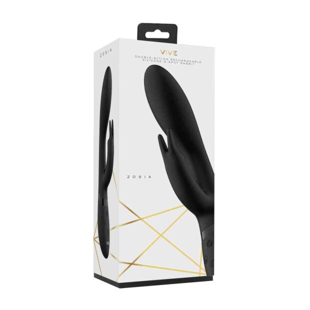 Zosia - Classic G-Spot Rabbit - Black