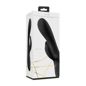 Cato - Pulse G-spot Rabbit - Black