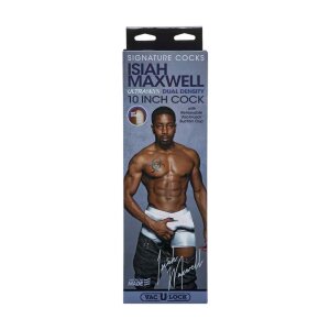 Doc Johnson Signature Cocks Isiah Maxwell Dildo Brown...