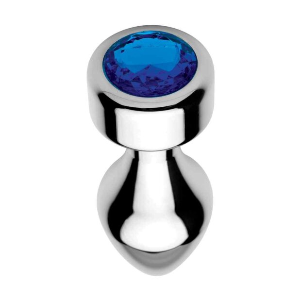 Weighted Base Aluminum Plug Blue Gem - Medium