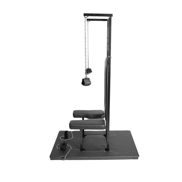 Shots Love Chair Open Black Sexmöbel Schwarz