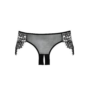 Lavish & Lace Panty ( Crotchless ) - Black - OS