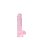 Realistic Dildo With Balls - Pink 17 cm