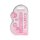 Realistic Dildo With Balls - Pink 17 cm