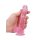 6" / 15 cm Realistic Dildo With Balls - Pink