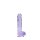 RealRock Realistic Dildo With Balls Lila 17 cm
