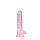 7" / 18 cm Realistic Dildo With Balls - Pink