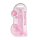 Realistic Dildo With Balls - Pink 20 cm