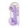 Realistic Dildo With Balls - Purple 23 cm