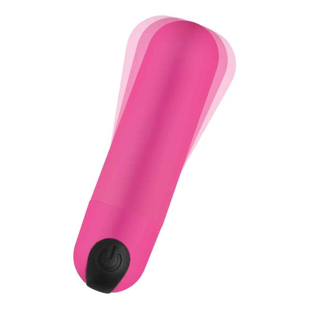 Vibrating Bullet with Remote Control - Pink