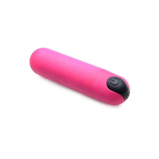 Vibrating Bullet with Remote Control - Pink