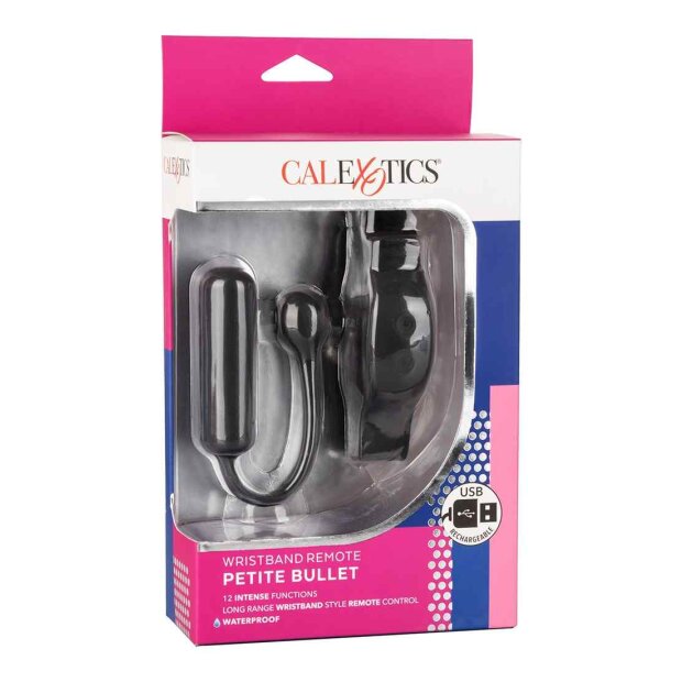 CalExotics Paarvibrator mit Armband Vibrator Schwarz
