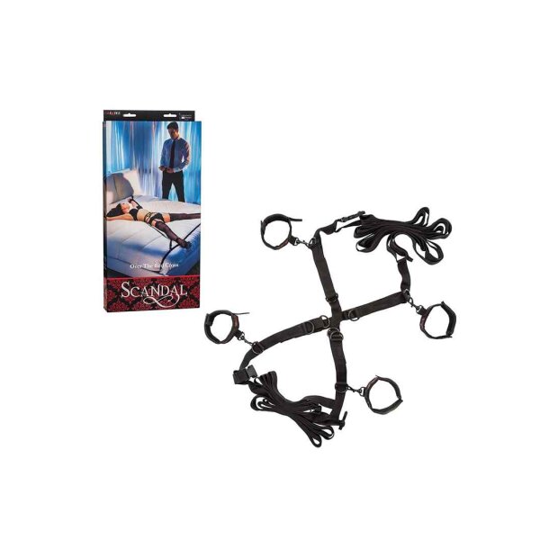 CalExotics Ensemble de contention pour lit Noir