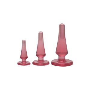 Doc Johnson Crystal Jellies Anal Initiation Kit Anal Set...