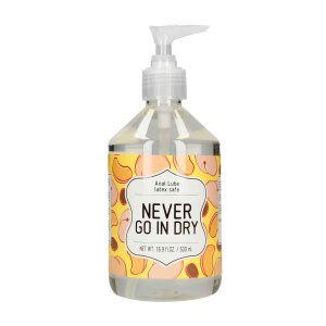 Anal Lube NEVER GO IN DRY 500 ml