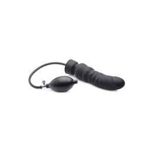 Dick-Spand Inflatable Silicone Dildo