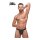 Male Power Impressions Micro G-String V S/M Black