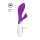 Luna Achelois Rechargeable Rabbit Vibrator Lila 21,8 cm